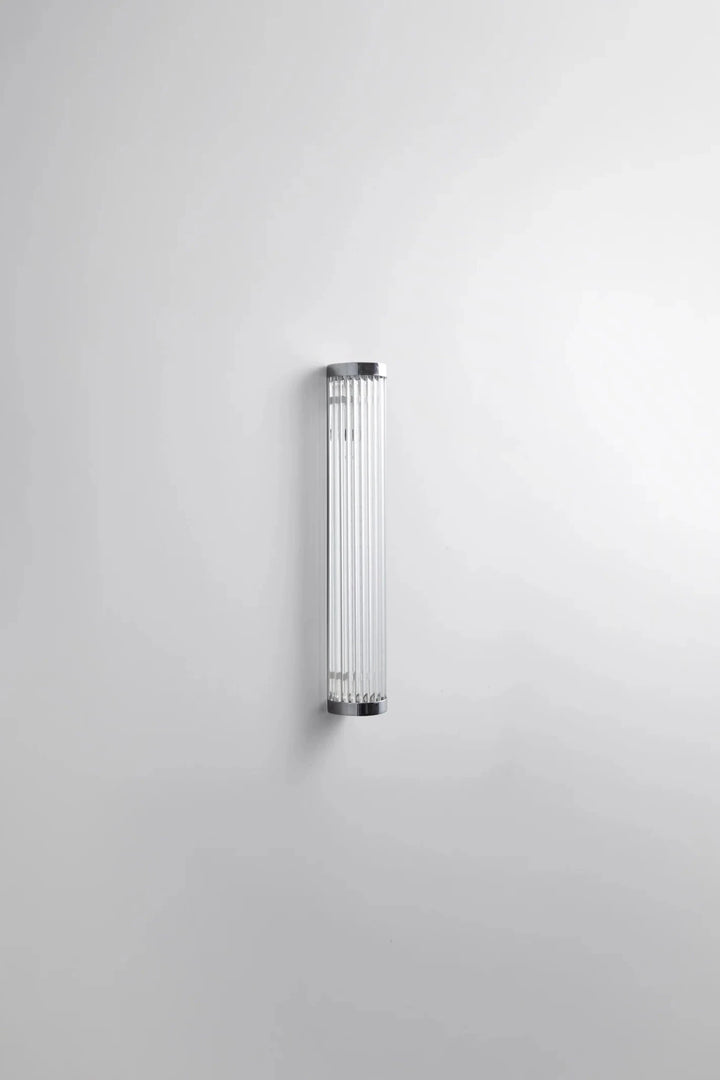 Extra Narrow Pillar Light 40cm - Davey Lighting Wall Sconces - Chrome Plated - HORNE