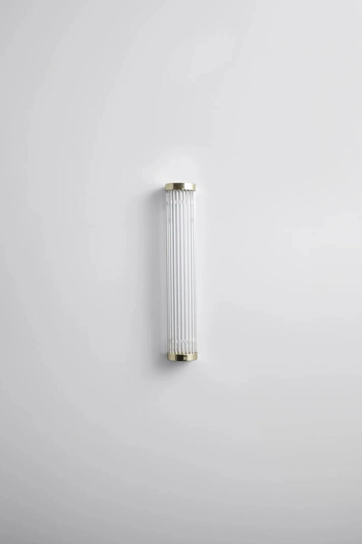 Extra Narrow Pillar Light 40cm - Davey Lighting Wall Sconces - Chrome Plated - HORNE