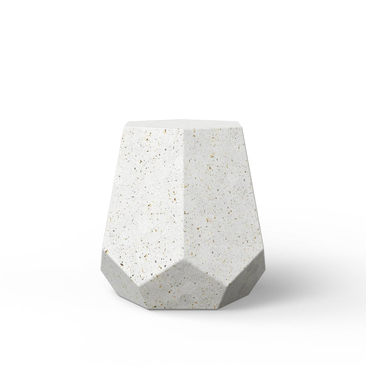 Faceted Stool - Urbia Stools + Benches + Ottomans - Lava - HORNE