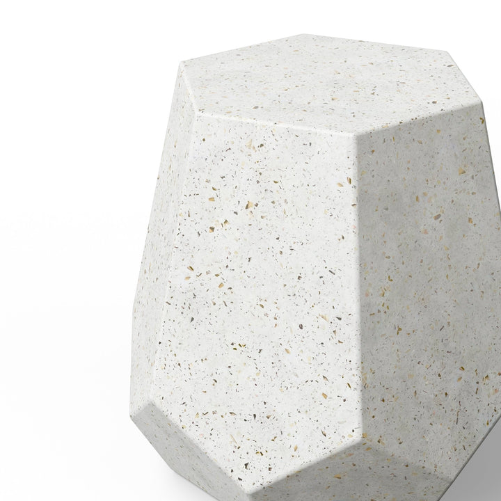 Faceted Stool - Urbia Stools + Benches + Ottomans - Lava - HORNE
