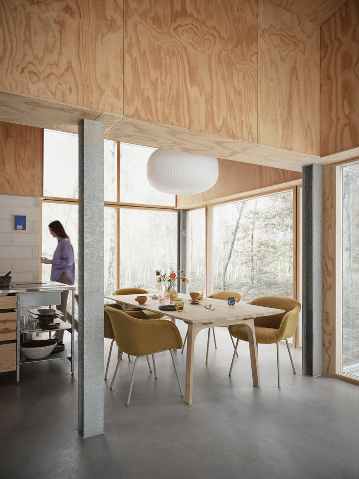 Fiber Soft Armchair - Tube Base - Muuto Chairs - HORNE