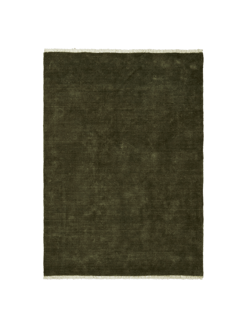 Firth Jute Rug - 170 x 240 - Ferm Living Rugs - Dark Olive - HORNE