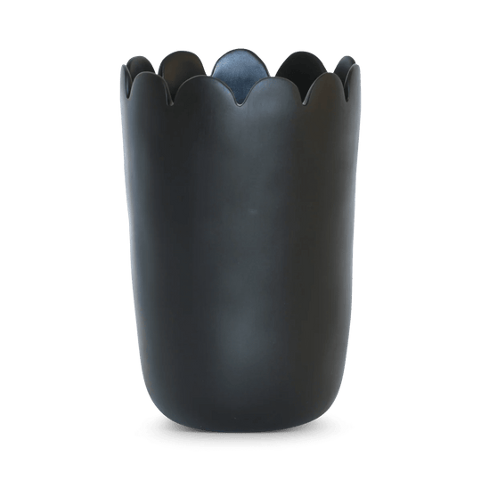 Fleur Vase - Tina Frey Decorative Objects - Black - HORNE