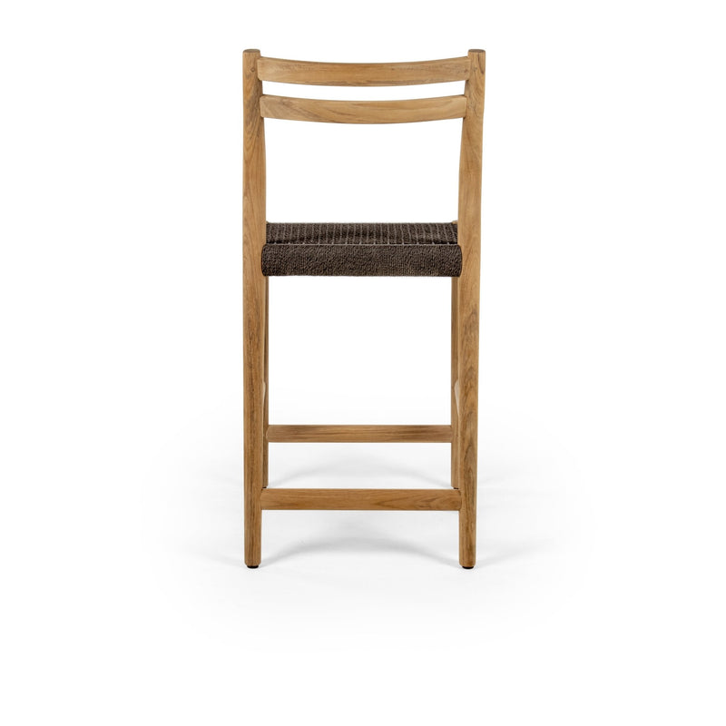 Florence Counter Stool - BETACO Stools + Benches + Ottomans - Walnut Rope / Teak - HORNE