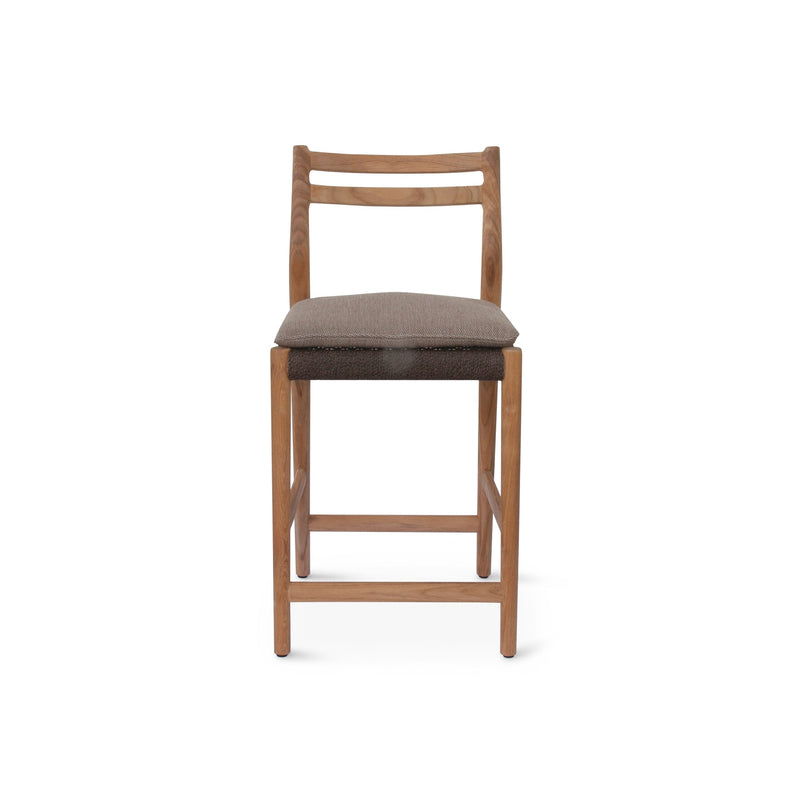 Florence Counter Stool - BETACO Stools + Benches + Ottomans - Walnut Rope / Teak - HORNE