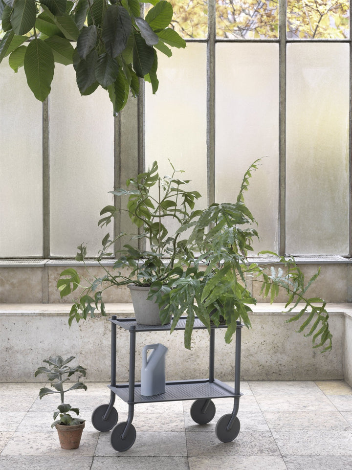 Flow Trolley - 2 Layer - Muuto Trolleys + Carts - Grey - HORNE