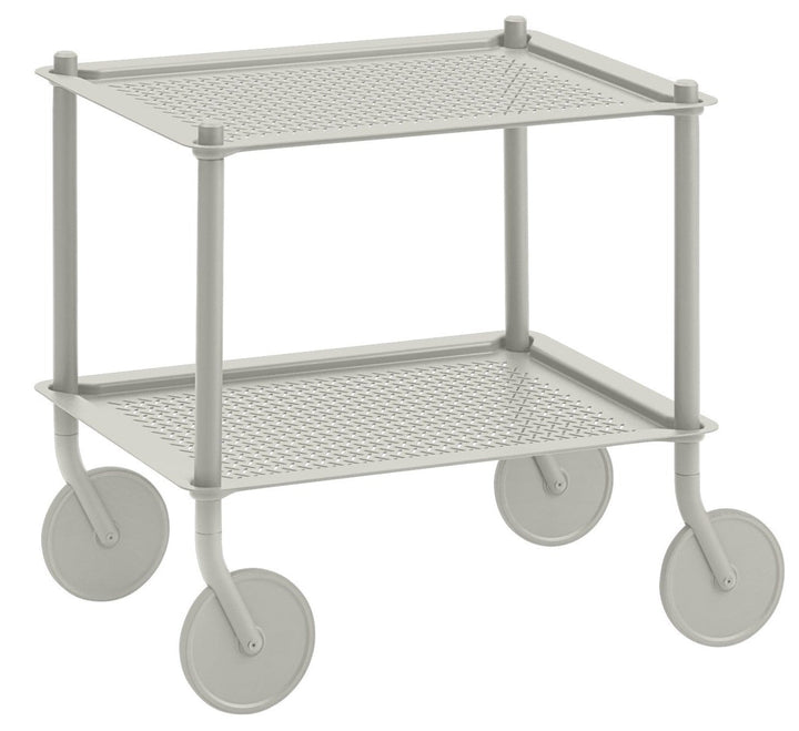 Flow Trolley - 2 Layer - Muuto Trolleys + Carts - Grey - HORNE