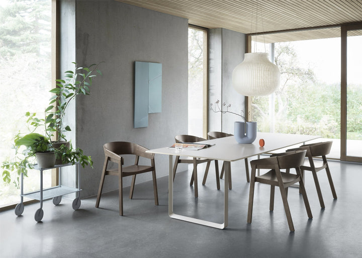Flow Trolley - 2 Layer - Muuto Trolleys + Carts - Grey - HORNE
