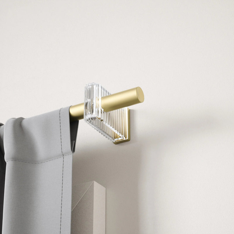Flute Curtain Rod - Umbra Bath - Gold - HORNE