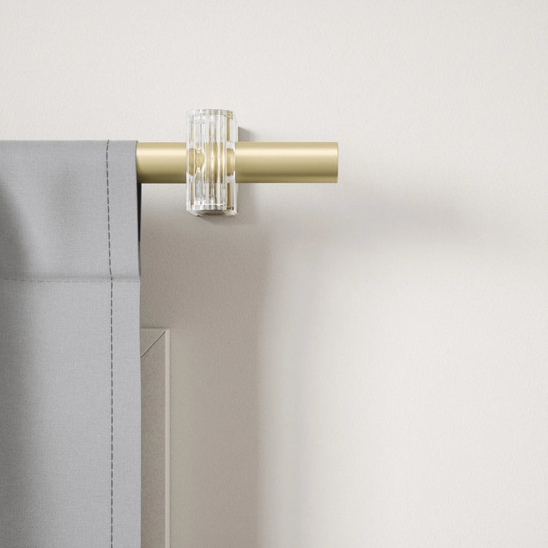 Flute Curtain Rod - Umbra Bath - Gold - HORNE