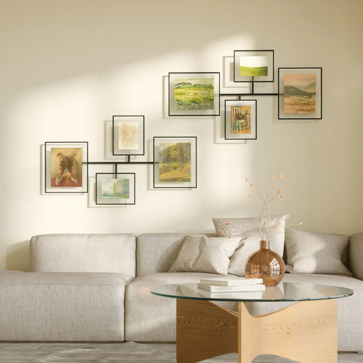 Flute Wall Picture Frames - Set of 4 - Umbra Mirrors - HORNE