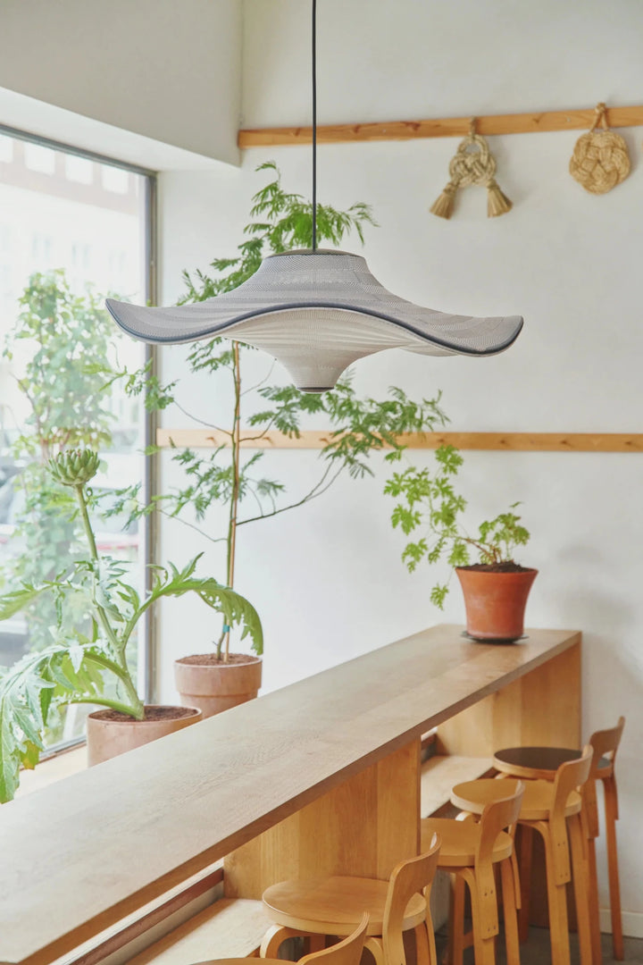 Flying Pendant - Made by Hand Pendants - Small - Ivory White - HORNE