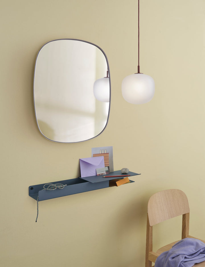 Folded Platform Shelf - Muuto Shelving - Olive - HORNE