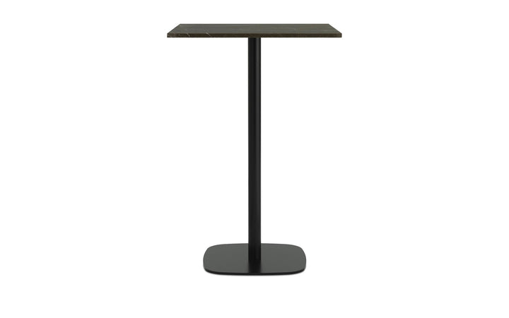 Form Café Table H104.5 70x70 cm Marble - Normann Copenhagen Cafe Tables - Black - HORNE