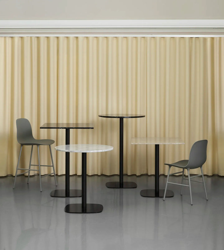 Form Café Table H104.5 70x70 cm Steel - Normann Copenhagen Cafe Tables - HORNE