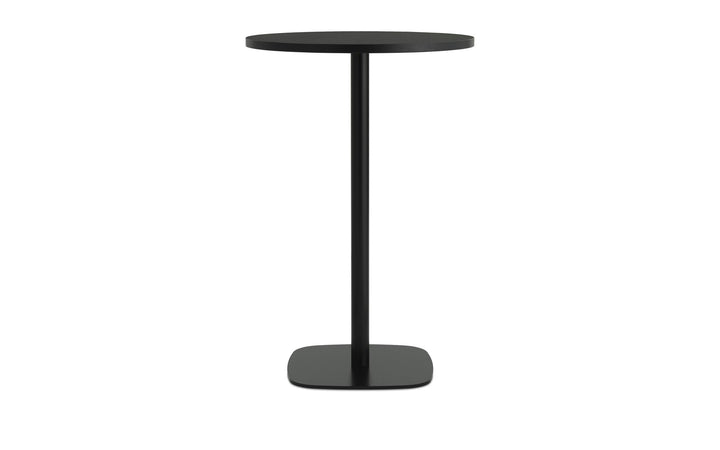 Form Café Table H104.5 Ø70 cm Wood - Normann Copenhagen Cafe Tables - Black Oak - HORNE