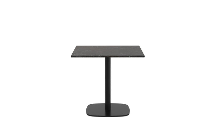 Form Café Table H65 70x70 cm Marble - Normann Copenhagen Cafe Tables - Black - HORNE