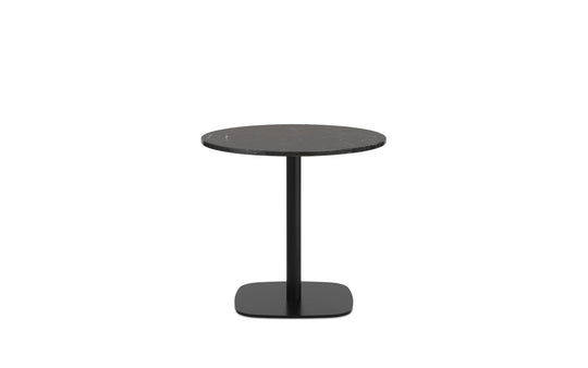 Form Café Table H65 Ø70 cm Marble - Normann Copenhagen Cafe Tables - Black - HORNE