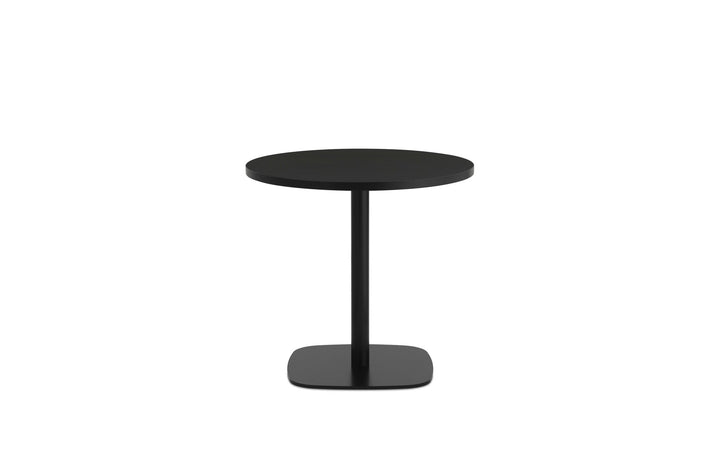 Form Café Table H65 Ø70 cm Wood - Normann Copenhagen Cafe Tables - Black Oak - HORNE