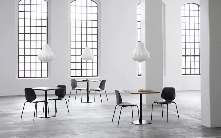 Form Café Table H74.5 60x60 cm Steel - Normann Copenhagen Cafe Tables - HORNE