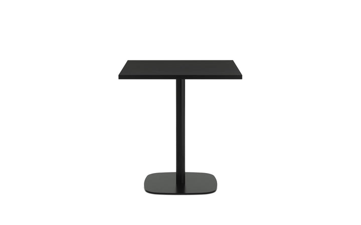 Form Café Table H74.5 70x70 cm Wood - Normann Copenhagen Cafe Tables - Black Oak - HORNE