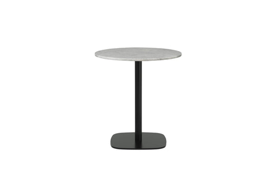 Form Café Table H74.5 Ø70 cm Marble - Normann Copenhagen Cafe Tables - White - HORNE
