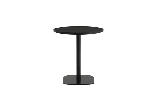 Form Café Table H74.5 Ø70 cm Wood - Normann Copenhagen Cafe Tables - Black Oak - HORNE
