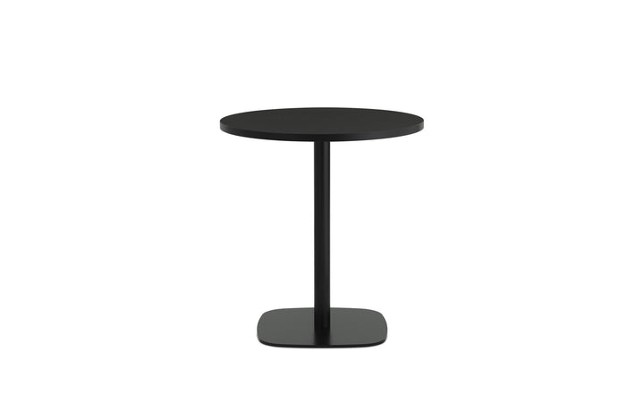 Form Café Table H74.5 Ø70 cm Wood - Normann Copenhagen Cafe Tables - Black Oak - HORNE