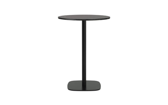 Form Café Table H94.5 Ø70 cm Marble - Normann Copenhagen Cafe Tables - Black - HORNE