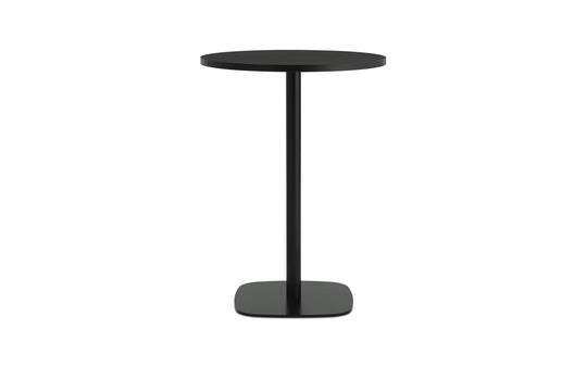 Form Café Table H94.5 Ø70 cm Wood - Normann Copenhagen Cafe Tables - Black Oak - HORNE