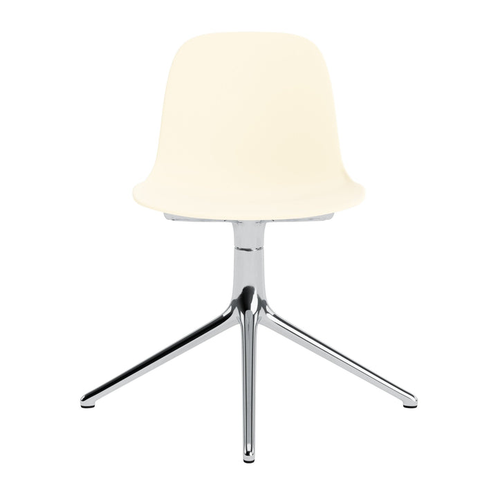 Form Chair Swivel 4L Aluminum - Normann Copenhagen Swivel Chairs - Form Chair Swivel 4L Alu - Bright Blue - HORNE