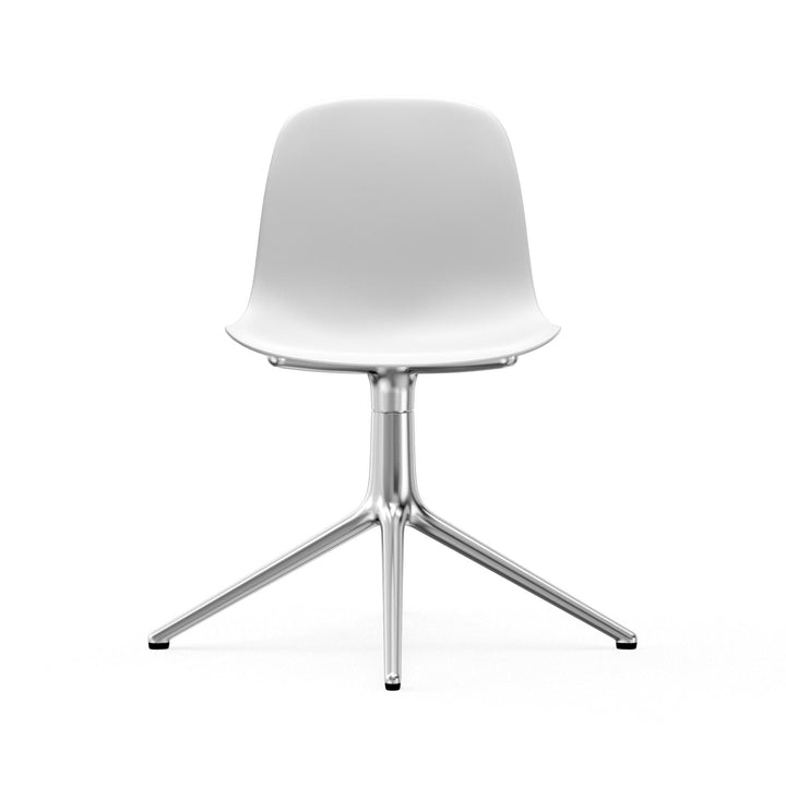 Form Chair Swivel 4L Aluminum - Normann Copenhagen Swivel Chairs - Form Chair Swivel 4L Alu - Bright Blue - HORNE