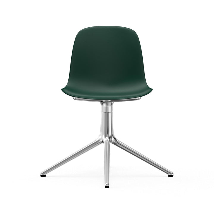 Form Chair Swivel 4L Aluminum - Normann Copenhagen Swivel Chairs - Form Chair Swivel 4L Alu - Bright Blue - HORNE