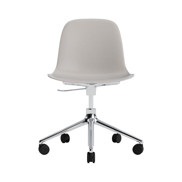 Form Chair Swivel 5W Gas Lift Aluminum - Normann Copenhagen Swivel Chairs - Form Chair Swivel 5W Gas Lift Alu - Bright Blue - HORNE