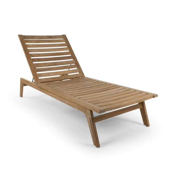 Forte Sun Lounger - Teak - BETACO Chairs - Teak - HORNE