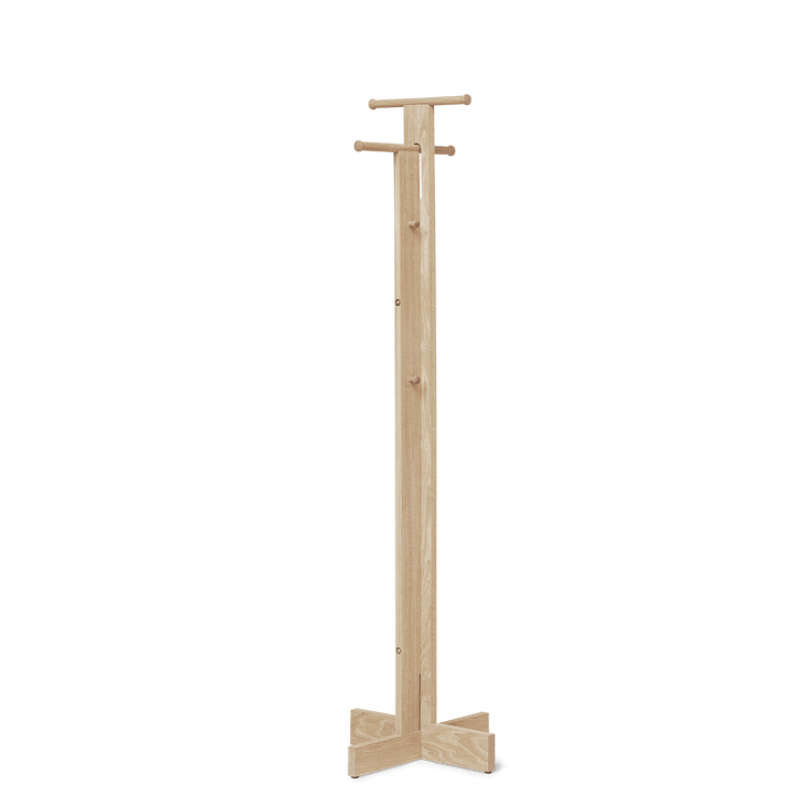 Foyer Coat Stand - Form & Refine Coat + Key Racks - White Oak - HORNE