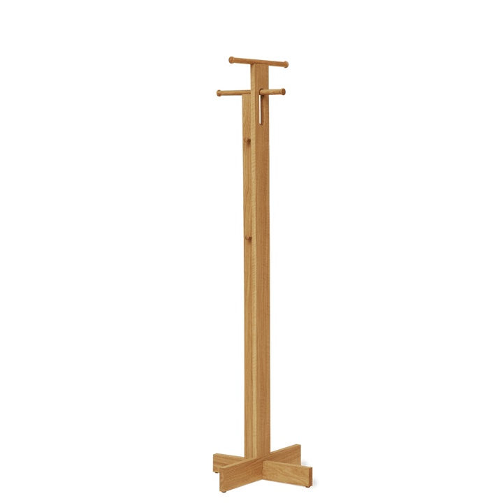 Foyer Coat Stand - Form & Refine Coat + Key Racks - Oak - HORNE