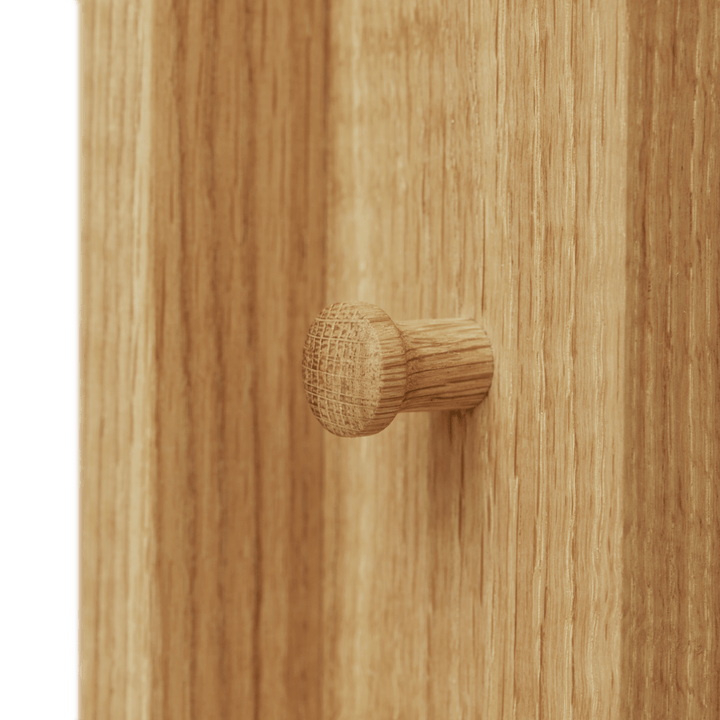 Foyer Coat Stand - Form & Refine Coat + Key Racks - Oak - HORNE