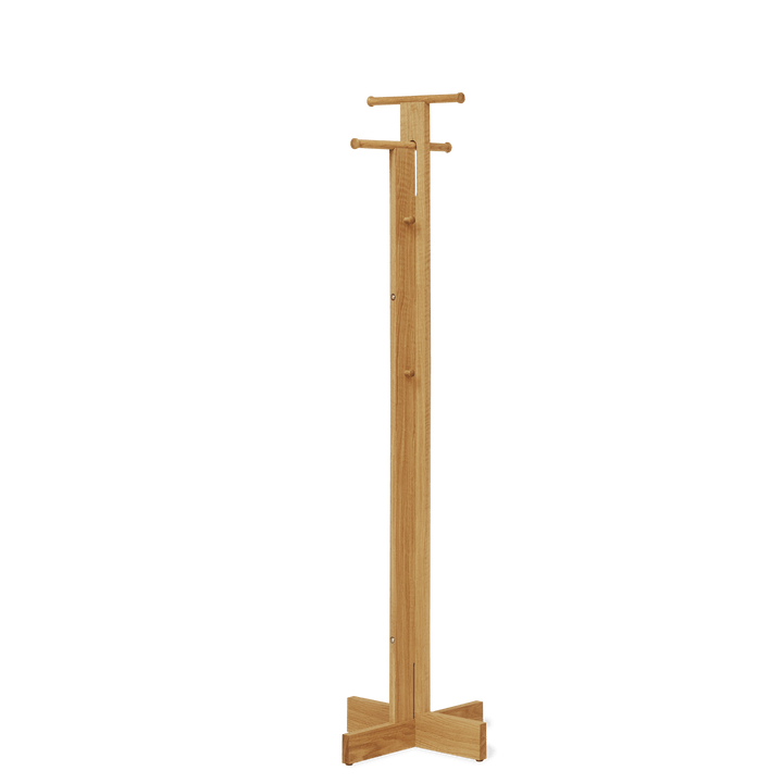 Foyer Coat Stand - Form & Refine Coat + Key Racks - Oak - HORNE