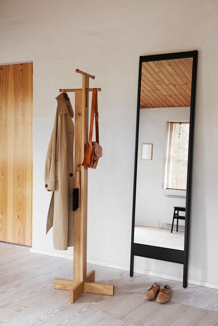 Foyer Coat Stand - Form & Refine Coat + Key Racks - Oak - HORNE