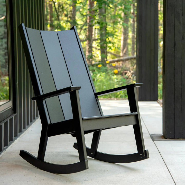Fredricksonn Rocking Chair - Loll Designs Outdoor Furniture - Chili - HORNE