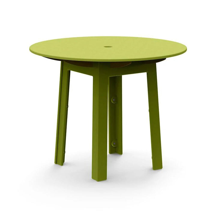 Fresh Air Round Table - 38" - Loll Designs Outdoor Furniture - Standard Table Top - Leaf Green - HORNE