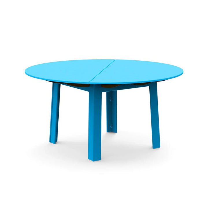 Fresh Air Round Table - 60" - Loll Designs Outdoor Furniture - Standard Table Top - Sky Blue - HORNE
