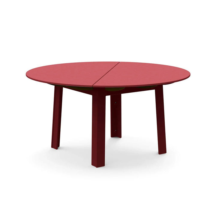 Fresh Air Round Table - 60" - Loll Designs Outdoor Furniture - Standard Table Top - Chili - HORNE
