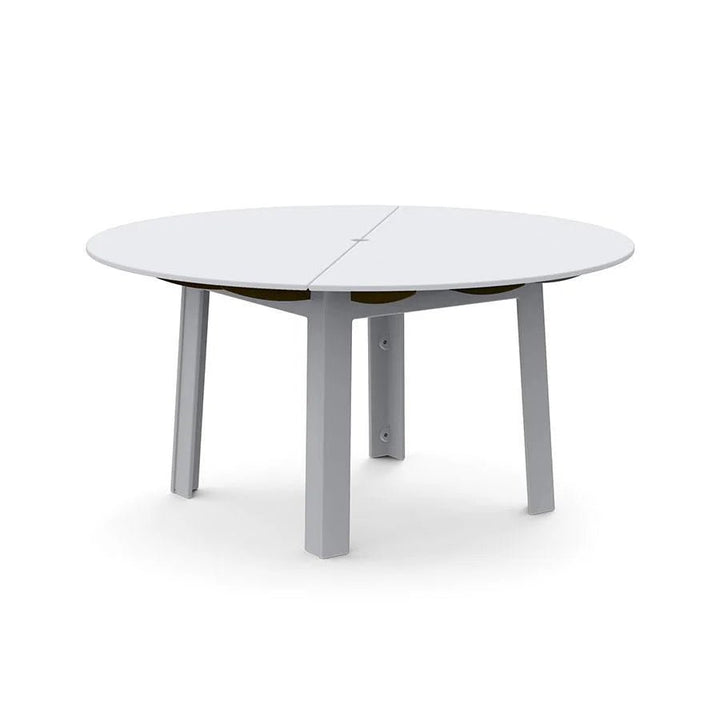 Fresh Air Round Table - 60" - Loll Designs Outdoor Furniture - Table Top with Umbrella Hole - Driftwood - HORNE