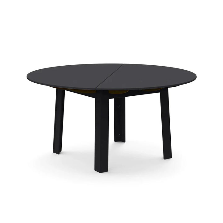 Fresh Air Round Table - 60" - Loll Designs Outdoor Furniture - Standard Table Top - Black - HORNE