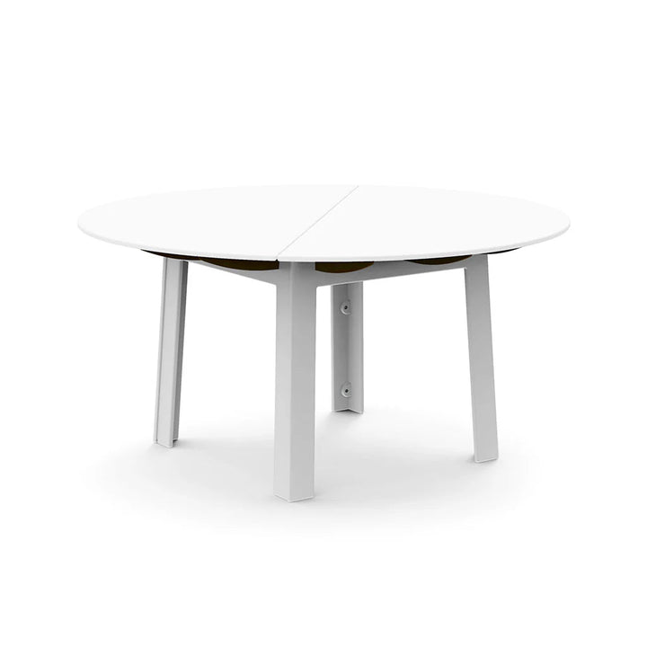 Fresh Air Round Table - 60" - Loll Designs Outdoor Furniture - Standard Table Top - Cloud White - HORNE