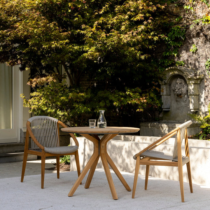 Frida Outdoor Dining Chair - Vincent Sheppard - Outdoor Furniture - Anthracite - HORNE