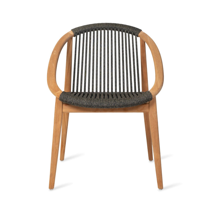 Frida Outdoor Dining Chair - Vincent Sheppard - Outdoor Furniture - Anthracite - HORNE
