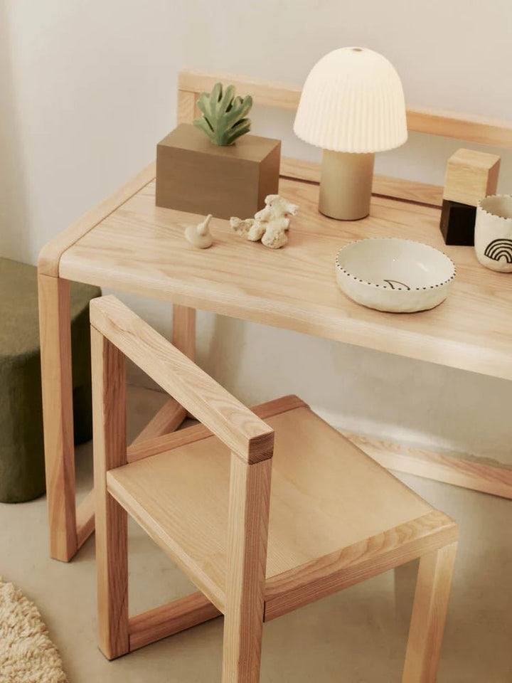 Frill Portable Lamp - Ferm Living Lighting - Rose/White - HORNE